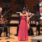 La jeune violoniste prodige Hannah Tam