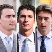 Carter Hart, Alex Formenton, Cal Foote, Michael Mcleod etDillon Dube
