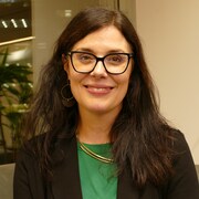 Karine Pelletier, la présidente de l'Association des juristes d'expression française du Manitoba, le 6 novembre 2023