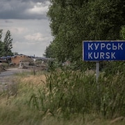 Les ruines d'un poste frontalier.