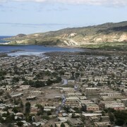 Les Gonaïves, capitale du département de l'Artibonite, en Haïti.