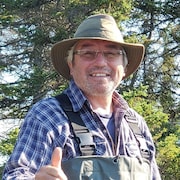 Le guide et gérant de la pourvoirie du lac Holt, Luc Brousseau