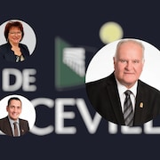 Le maire et les six conseillers de la ville de Beauceville.