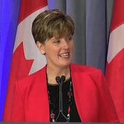 La ministre du Développement international et de la Francophonie, Marie-Claude Bibeau