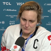 Marie-Philip Poulin en entrevue