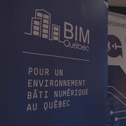 Une affiche de BIM Québec.