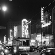 La rue Sainte-Catherine à Montréal dans les années 1960