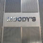 L'enseigne de l'agence de notation de Moody's à New York.