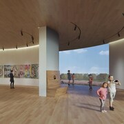 Une visualisation de la salle que souhaite construire la Ville de Québec. 