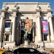 L'entrée du Musée d'histoire naturelle de New York.