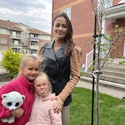 Nataly Khalik et ses filles repartent pour l'Ukraine le 31 mai.