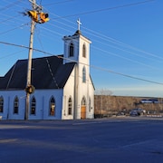 Église de New Ross, paysage. 