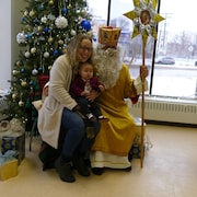 Une célébration de Noël au Centre culturel et éducatif ukrainien Oseredok, à Winnipeg, le 10 décembre 2022.