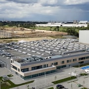 Une usine de batteries de Northvolt, en Pologne.