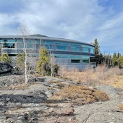 L'Assemblée législative à Yellowknife.