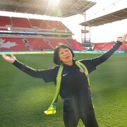 Olivia Chow au stade BMO à Toronto, le 3 mai 2024.