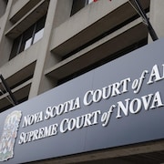 Le palais de justice de la cour suprême de la Nouvelle-Écosse et la cour d'appel de la Nouvelle-Écosse.  4 mai 2023                           