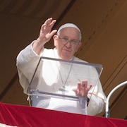  Le pape François. 