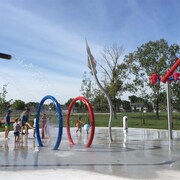Le nouveau parc de jeux d'eau du Centre récréatif Gateway à Winnipeg