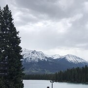 Une vue du parc national Jasper, en Alberta.