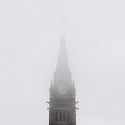 L'édifice du parlement à Ottawa. 