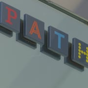 Le panneau du PATH.
