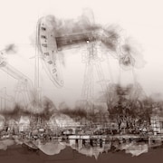 Une illustration d'une pompe pour l'extraction de pétrole.