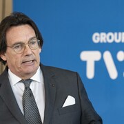 Pierre Karl Péladeau, président et chef de la direction de Québecor. 