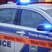 Une voiture de police de Service de police de Trois-Rivières.