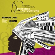 Une affiche du Festival international Présence autochtone.