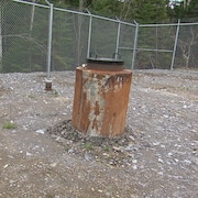 L'emplacement du nouveau puits.