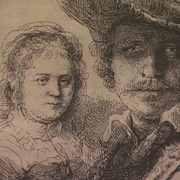 Un oeuvre de Rembrandt.