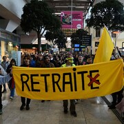 Une manifestation contre la réforme des retraites, à Marseille.
