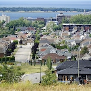 Vue sur la ville de Rimouski.