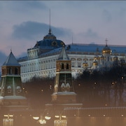 Vue du Kremlin à Moscou