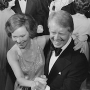 Le président américain Jimmy Carter et son épouse Rosalynn en 1978.