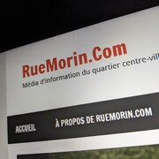 Le site web de RueMorin.com.