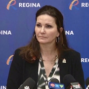 La mairesse de Regina, Sandra Masters, en mai 2023.
