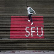 Le campus de la SFU. 