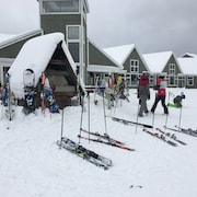 Le chalet de la station de ski du mont Édouard