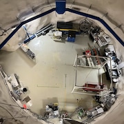 Une partie de l'Observatoire de neutrinos de Sudbury.