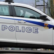 Une autopatrouille du Service de police de la Ville de Québec circule dans les rues de la Haute-Ville.