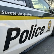 Une voiture de patrouille de la Sûreté du Québec.
