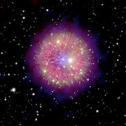 Une rare image d’une supernova
