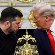 Les deux dirigeants, face à face.