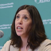 La Dre Vera Etches, médecin en chef de Santé publique Ottawa.