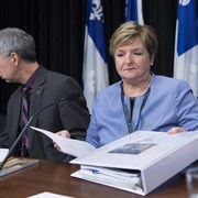 La vérificatrice générale du Québec, Guylaine Leclerc