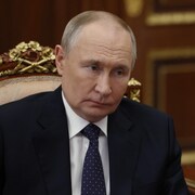 Vladimir Poutine pendant son discours.