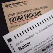 Bulletin de vote par la poste d'Élections Colombie-Britannique.
