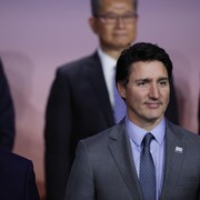 Le président chinois Xi Jinping et le premier ministre canadien Justin Trudeau.